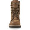 Guide Gear Men’s Sawtooth 2.0 Steel Toe Logger Work Boots, Leather Uppers, Rubber Sole Shoes(Brown)