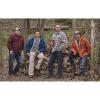Guide Gear Men’s Sherpa-Lined CPO Shirt Jacket Fleece Long Sleeve Hunting Shirts(Maroon/Black Buffalo Plaid)