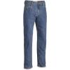 Guide Gear Men’s Straight Leg Stretch Jeans; Pants for Working, Hunting or Casual Wear(Medium Wash)