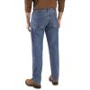 Guide Gear Men’s Straight Leg Stretch Jeans; Pants for Working, Hunting or Casual Wear(Medium Wash)