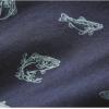 Guide Gear Men’s Trout & Salmon Short Sleeve Button Up Shirt; for Casual Outdoor Activities(Navy Trout & Salmon)