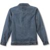 Guide Gear Men’s Unlined Jacket; Cotton Button Down Cowboy Jean Coat(Medium Stonewash)