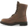 Guide Gear Men’s Western Work 2.0 Lace-Up Waterproof Work Boots; Cowboy Rodeo Work Boots Leather Waterproof Footwear(Distressed Brown)