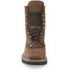 Guide Gear Men’s Western Work 2.0 Lace-up Work Boots; Leather Uppers, Rubber Sole Shoes(Distressed Brown)