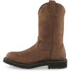 Guide Gear Men’s Western Work 2.0 Waterproof Work Boots; Cowboy Rodeo Work Boots Leather Waterproof Footwear(Distressed Brown)