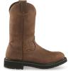 Guide Gear Men’s Western Work 2.0 Waterproof Work Boots; Cowboy Rodeo Work Boots Leather Waterproof Footwear(Distressed Brown)
