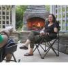 Guide Gear Oversized Camp Chair, Comfy, Portable, Outdoor, Folding, 500-lb. Capacity Blue/Black(Blue/Black)