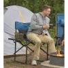 Guide Gear Oversized Tall Director’s Camp Chair, Portable, Folding, 500-lb. Capacity Blue/Black(Blue/Black)