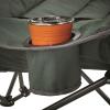 Guide Gear Oversized XL Padded Camping Sofa, Portable, Folding, Large Camp Lounge Couch for Outdoor, Adults, Men and Women, Heavy-Duty 600-lb. Capacity, with Cup Holder Green(Green)