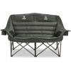 Guide Gear Oversized XL Padded Camping Sofa, Portable, Folding, Large Camp Lounge Couch for Outdoor, Adults, Men and Women, Heavy-Duty 600-lb. Capacity, with Cup Holder Green(Green)