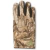 Guide Gear Stretch Fleece Touch Gloves; Hunting Camo Clothing(Realtree Apx)