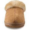 Guide Gear Suede Clog Slippers for Women, Indoor Outdoor Suede Supportive Slippers(Cinnamon)