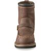 Guide Gear Uplander Men’s Side Zip Hunting Boots Waterproof Leather Shoes(Brown)