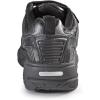 Guide Gear Walking Shoes for Men Hook-and-Loop, Comfortable Shoes for Work, Casual, Working(Black)