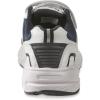 Guide Gear Walking Shoes for Men Hook-and-Loop, Comfortable Shoes for Work, Casual, Working(White/Navy)