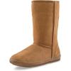 Guide Gear Women’s 10” Suede Slipper Boots, Fuzzy Indoor Outdoor Ladies Bedroom Booties(Cinnamon)