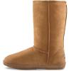 Guide Gear Women’s 10” Suede Slipper Boots, Fuzzy Indoor Outdoor Ladies Bedroom Booties(Cinnamon)