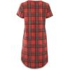 Guide Gear Women’s Pajama Sleep Shirt, Gifts for Women, Women’s Sleepwear Night Dress, Women’s PJ’s Night Gown(Red Plaid)