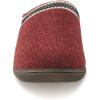 Guide Gear Women’s Wool Clog House Slippers, Indoor and Outdoor, Ladies Bedroom Slippers(Burgundy)