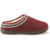 Guide Gear Women’s Wool Clog House Slippers, Indoor and Outdoor, Ladies Bedroom Slippers(Burgundy)