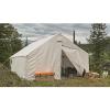 Guide Gear 12×18′ Canvas Wall Tent and Frame for Hunting, Outdoor Camping, 4 Season All Weather Tents with Stove Jack Opening