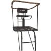 Guide Gear 16′ Swivel Ladder Tree Stand for Hunting Climbing Seat Hunt Gear Equipment Accessories