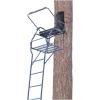 Guide Gear 18’ Jumbo Ladder Tree Stand for Hunting with Seat and Shooting Rest, Deer Hunting Accessories(Camo)