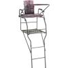 Guide Gear 18’ Jumbo Ladder Tree Stand for Hunting with Seat and Shooting Rest, Deer Hunting Accessories(Mossy Oak Country Roots)