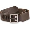Guide Gear 20 Loop Cartridge Belt Slide for Men, Leather, Western-Style, .17 HMR/.22LR(Dark Brown)