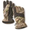 Guide Gear Brushed Tricot Insulated Gloves, Camo Hunting Accessory(Mossy Oak Roots)