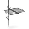 Guide Gear Campfire Grill Swivel Over Open Fire or Fire Pit, Height Adjustable w/Canvas Carry Bag