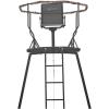 Guide Gear Heavy-Duty 20′ Hunting Tripod Stand Climbing Elevated Swivel Hunt Seat Gear Equipment Accessories