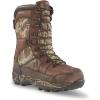 Guide Gear Leather Hunting Boots for Men Monolithic Extreme Waterproof Insulated, 2,400-gram Thinsulate Ultra(Mossy Oak Country Roots)
