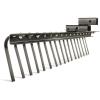 Guide Gear Leveling Landscape Rake, Attachment for ATV, UTV, Vegetable Garden, 60 Inches Wide with 17 Tines