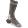 Guide Gear Lifetime Heavyweight Performance Crew Socks for Men and Women, Outdoor, Hiking, Running, Walking, Trekking, Sports(Gray)