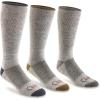 Guide Gear Lightweight Boot Socks, Merino Wool Socks, Hiking Socks, 3 Pairs(Gray Heather)