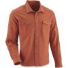 Guide Gear Long Sleeve Cotton Chamois Shirt; for Working, Hunting or Casual Wear for Men(Burnt Henna)
