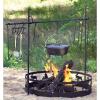 Guide Gear Manual Camp Spit for Roasting, BBQ, Grill, Rotisserie and Fire Pit Camping