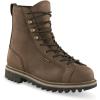Guide Gear Men’s 2.0 Lace-To-Toe 8” Waterproof Hunting Boots; 400-Gram Insulation(Brown)