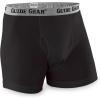 Guide Gear Mens Boxer Shorts Cotton Underwear Briefs 6 Pack with Elastic Waistband(Black)