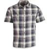 Guide Gear Men’s Plaid Short Sleeve Button Up Shirt; for Casual Outdoor Activities(Indigo)