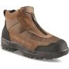 Guide Gear Men’s Silvercliff II Mid Zip Hiking Boots Waterproof Outdoor Shoes(Brown)