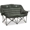 Guide Gear Oversized XL Padded Camping Sofa, Portable, Folding, Large Camp Lounge Couch for Outdoor, Adults, Men and Women, Heavy-Duty 600-lb. Capacity, with Cup Holder Green(Green)