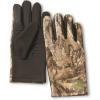 Guide Gear Stretch Fleece Touch Gloves; Hunting Camo Clothing(Realtree Apx)