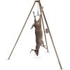 Guide Gear Tripod Portable Game Hanger Deer Hoist Lift System for Hunting, Hide Skinning, Field Dressing