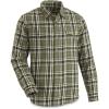 Guide Gear Two Harbors Flannel(Dusty Olive Plaid)