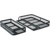 Guide Gear Universal ATV Front and Rear Cargo Basket Set, Luggage Carrier Racks, Heavy-Duty Steel Mesh, 2 Piece