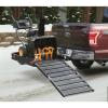 Guide Gear Vehicle Hitch Cargo Carrier, Pickup Truck Ramps Aluminum, Folding, 3-Position, Black