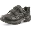 Guide Gear Walking Shoes for Men Hook-and-Loop, Comfortable Shoes for Work, Casual, Working(Black)