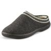 Guide Gear Women’s Wool Clog House Slippers, Indoor and Outdoor, Ladies Bedroom Slippers(Charcoal)